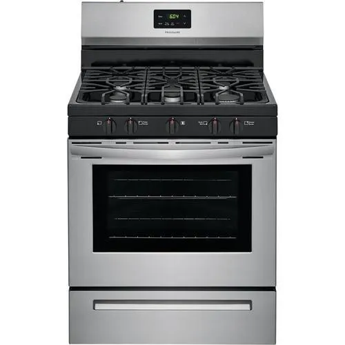 Frigidaire 30-in 5 Burners 5-cu ft Freestanding Gas Range (EasyCare Stainless Steel), photo 12 of 15