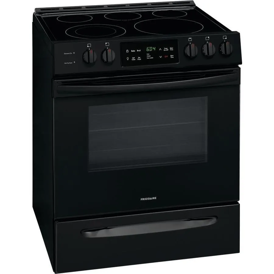 Frigidaire 30-in Smooth Surface 5 Elements 5-cu ft Self-Cleaning Freestanding Electric Range (EasyCare Stainless Steel), photo 20 of 20