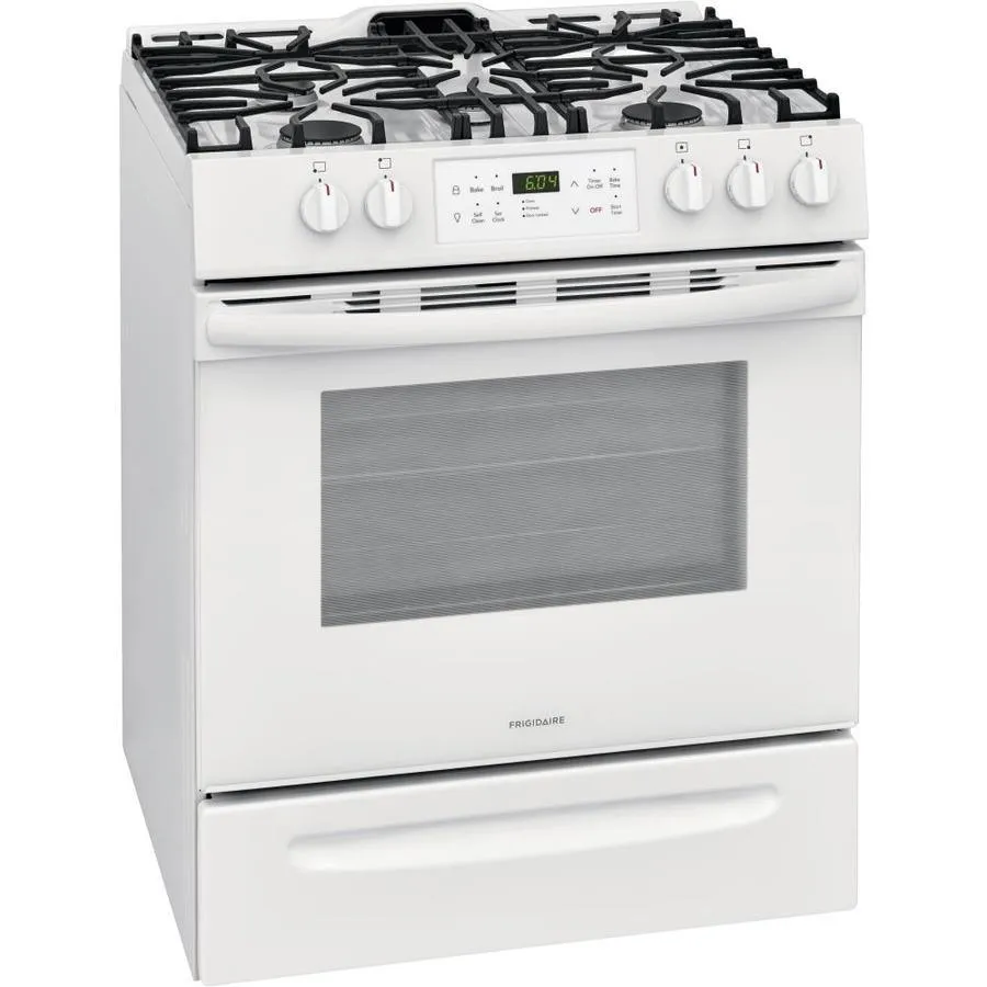 Frigidaire 30-in 5 Burners 5-cu ft Self-Cleaning Freestanding Gas Range (EasyCare Stainless Steel), photo 18 of 19
