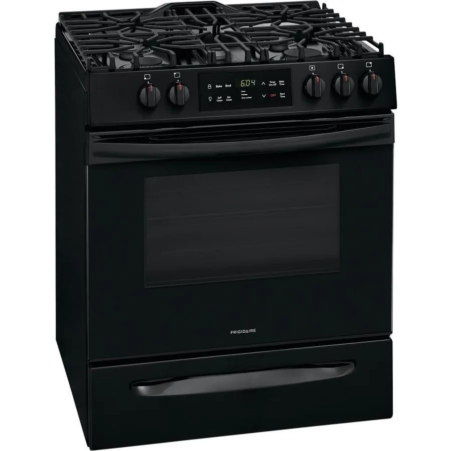 Frigidaire 30-in 5 Burners 5-cu ft Self-Cleaning Freestanding Gas Range (EasyCare Stainless Steel), photo 19 of 19