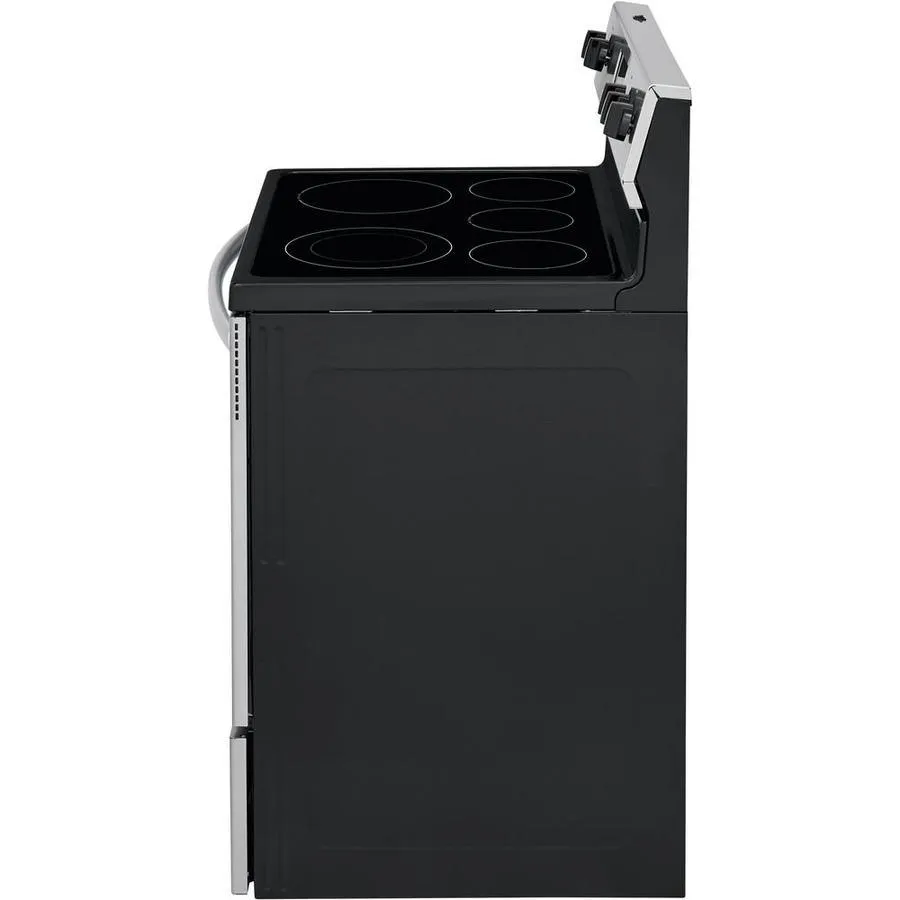 Frigidaire 30-in Smooth Surface 5 Elements 5.3-cu ft Freestanding Electric Range (EasyCare Stainless Steel), photo 11 of 14
