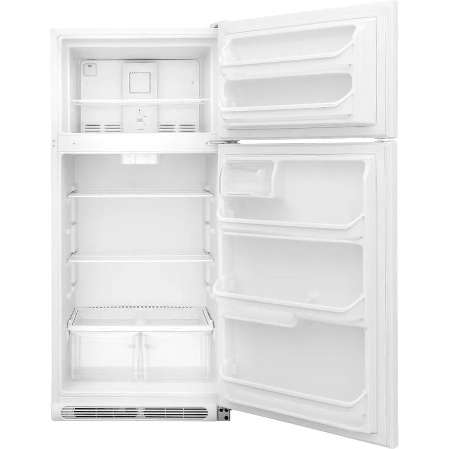 Frigidaire 18-cu ft Top-Freezer Refrigerator (White), photo 2 of 9