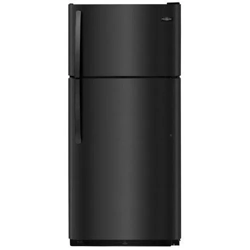 Frigidaire 18-cu ft Top-Freezer Refrigerator (Black), photo 8 of 9