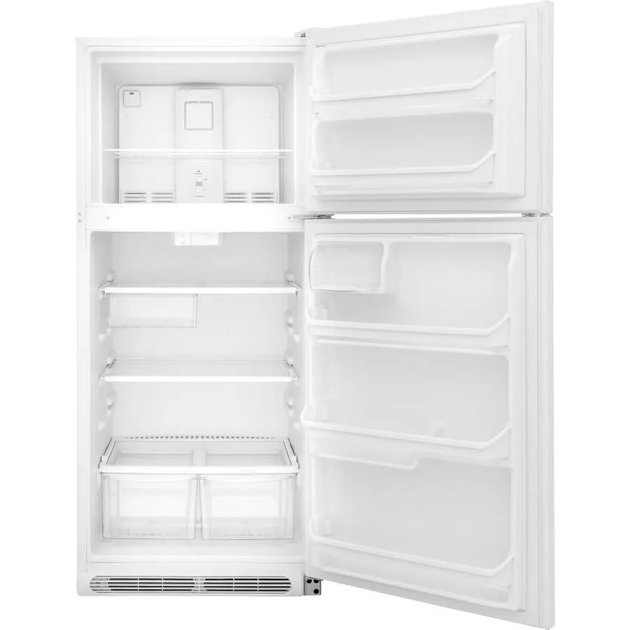 Frigidaire 20.4-cu ft Top-Freezer Refrigerator (White), photo 2 of 14