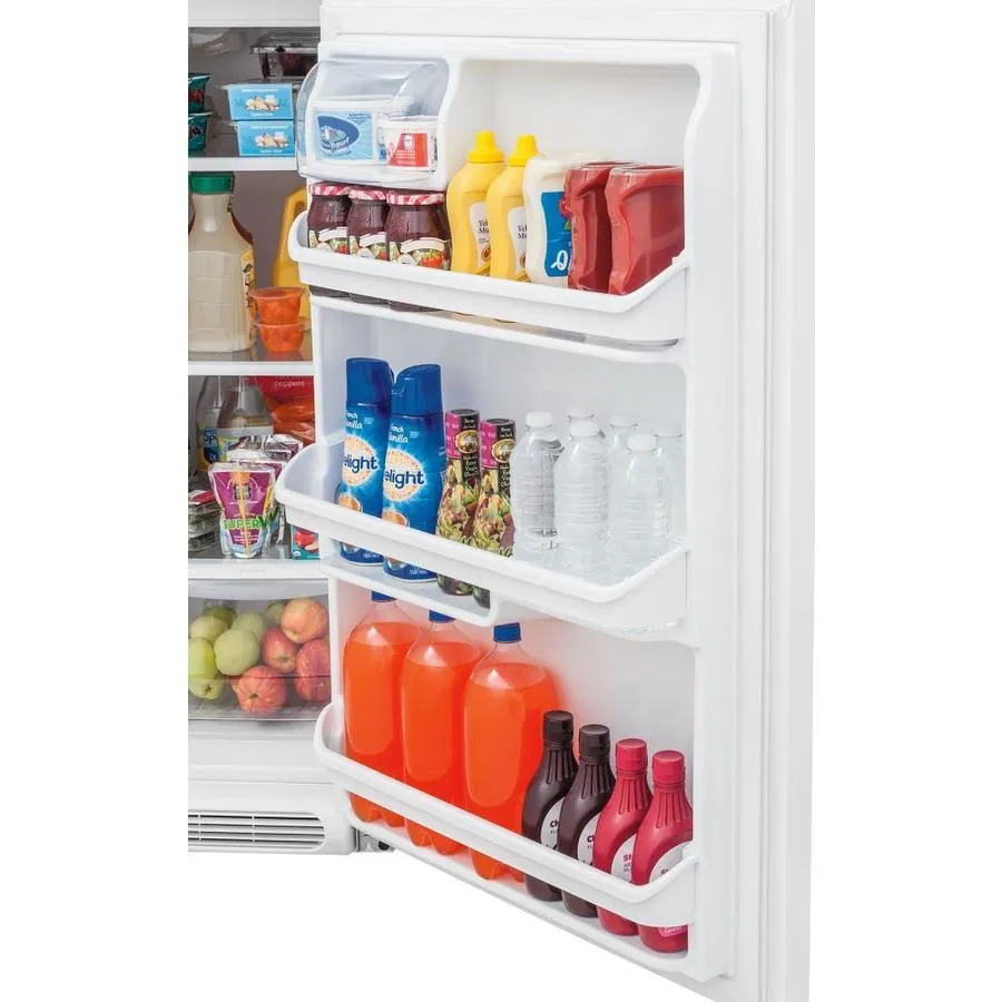 Frigidaire 20.4-cu ft Top-Freezer Refrigerator (White), photo 4 of 14