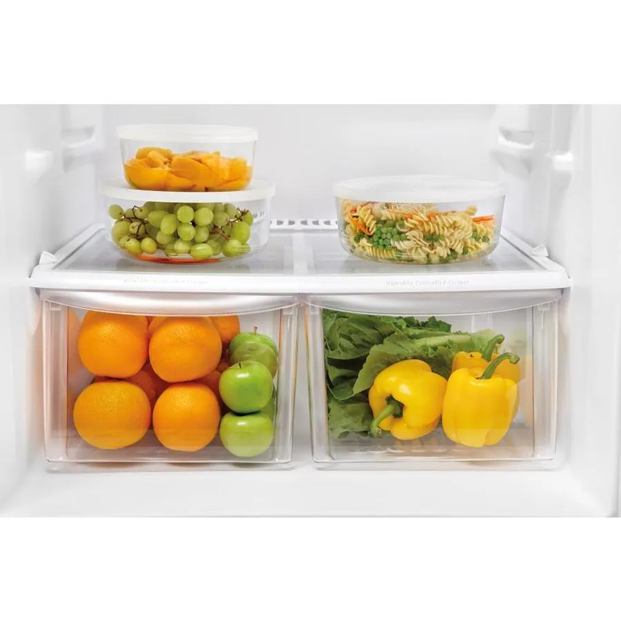 Frigidaire 20.4-cu ft Top-Freezer Refrigerator (White), photo 6 of 14