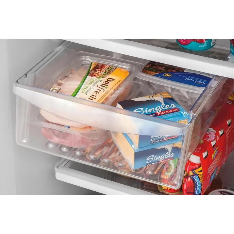 Frigidaire 20.4-cu ft Top-Freezer Refrigerator (White), photo 5 of 14
