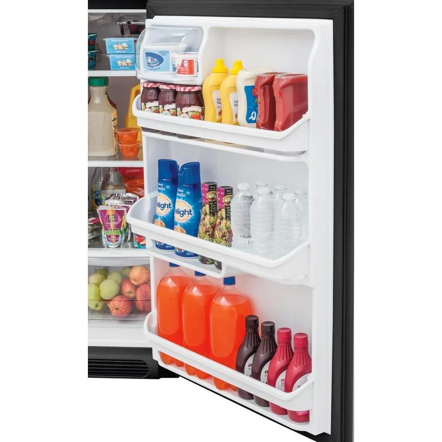 Frigidaire 20.4-cu ft Top-Freezer Refrigerator (EasyCare Stainless Steel), photo 6 of 19