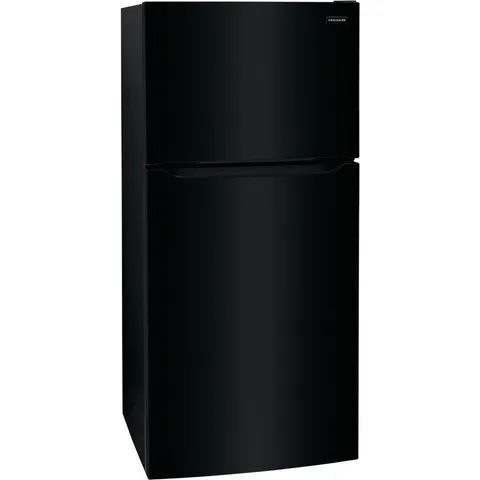 18.3-cu ft Top-Freezer Refrigerator (Black)