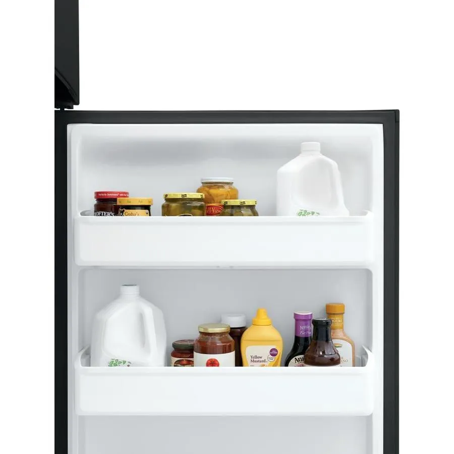 Frigidaire 18.3-cu ft Top-Freezer Refrigerator (Black), photo 8 of 15