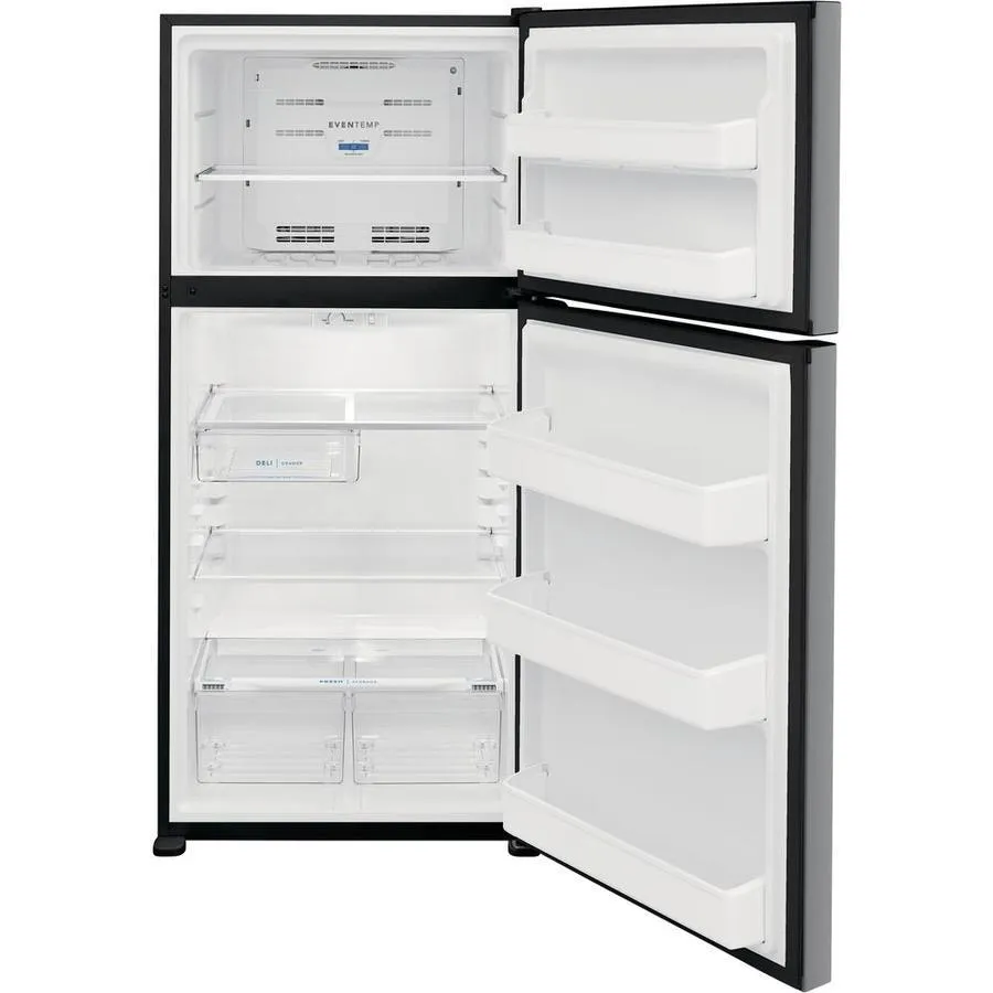 Frigidaire 18.3-cu ft Top-Freezer Refrigerator (Easycare Stainless Steel), photo 2 of 16