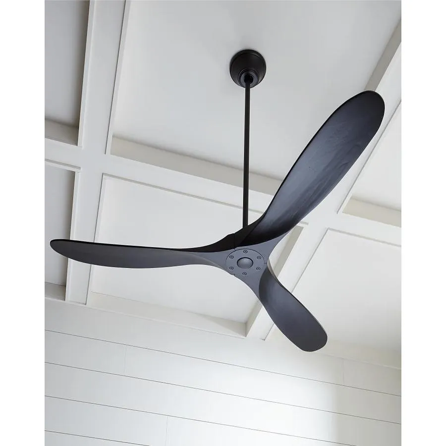 Monte Carlo Maverick 60-in Matte black Indoor/Outdoor Ceiling Fan with Remote (3-Blade), photo 4 of 5
