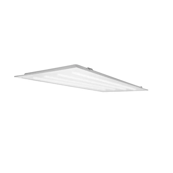 Commercial Electric 2 ft. x 4 ft. 128-Watt Equivalent Integrated LED High Output Prismatic Lens White Troffer, 3500K/4000K/5000K, photo 2 of 6