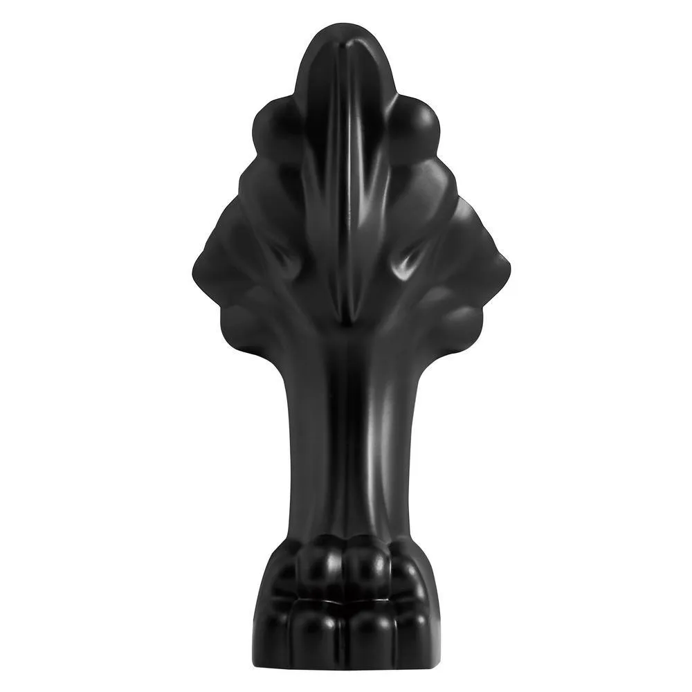 Streamline 61 in. Acrylic Fiberglass Clawfoot Non-Whirlpool Bathtub in Black, photo 4 of 7