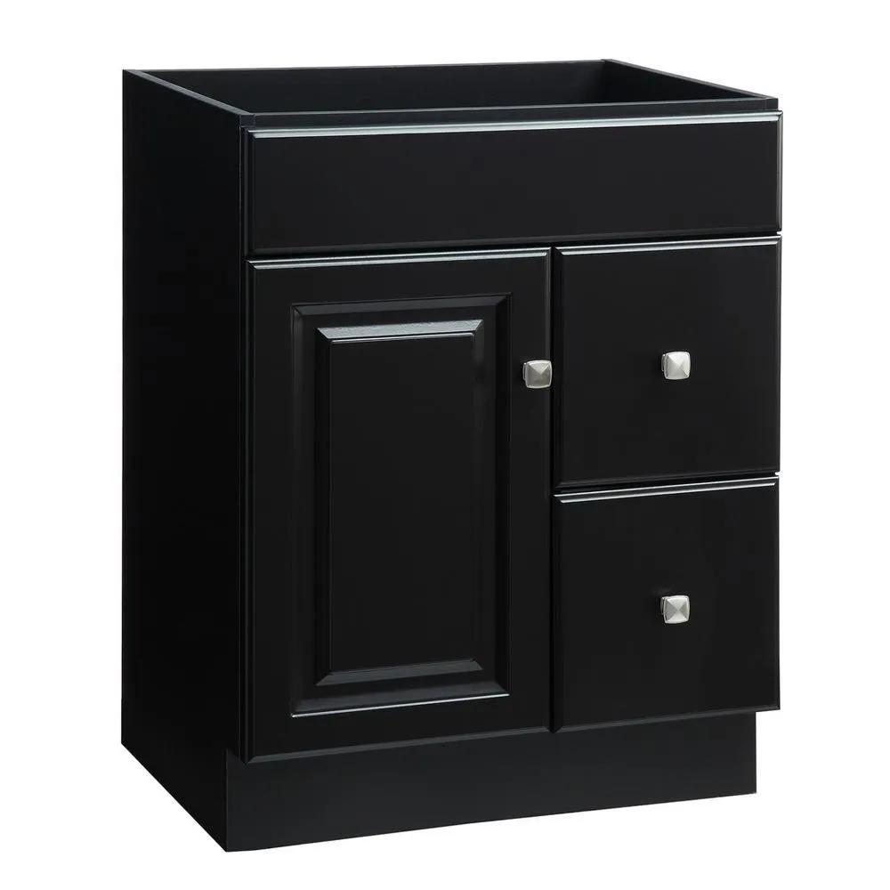 Wyndham 48 in. W x 21 in. D Ready to Assemble Bath Vanity Cabinet Only in Espresso, photo 26 of 29