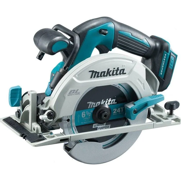 Makita 18-Volt 5.0Ah LXT Lithium-Ion Brushless Cordless 6-1/2 in. Circular Saw Kit, photo 9 of 9