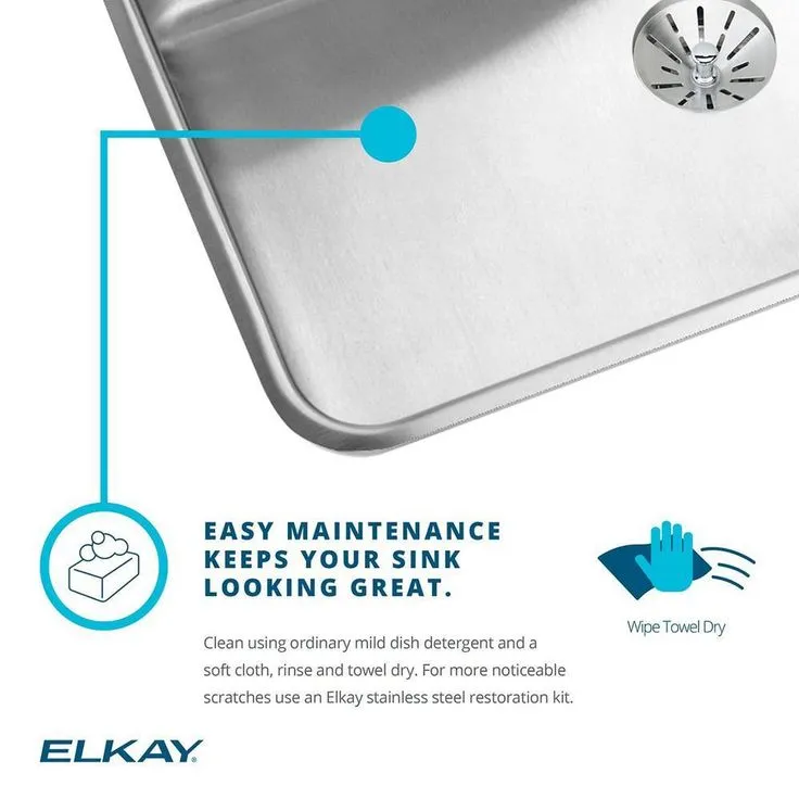 Lustertone Drop-In Stainless Steel 15 in. 3-Hole Single Bowl Bar Sink in Lustrous Highlighted Satin, photo 4 of 8