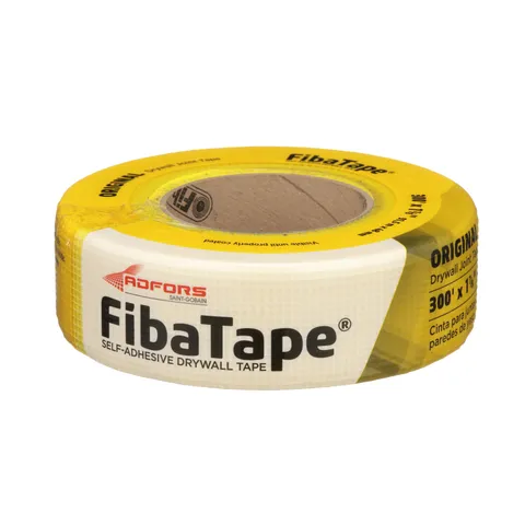 FibaTape Standard Yellow 1.875 in × 300 ft Mesh Construction Self-adhesive Drywall Joint Tape