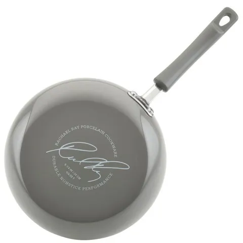 19-Piece Sea Salt Gray Nonstick Cookware Set with Containers