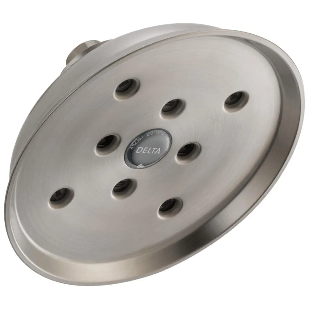 Delta Universal Showering Components Stainless 1-Spray Rain Shower Head, 1.75 GPM (6.6 LPM), photo 6 of 6