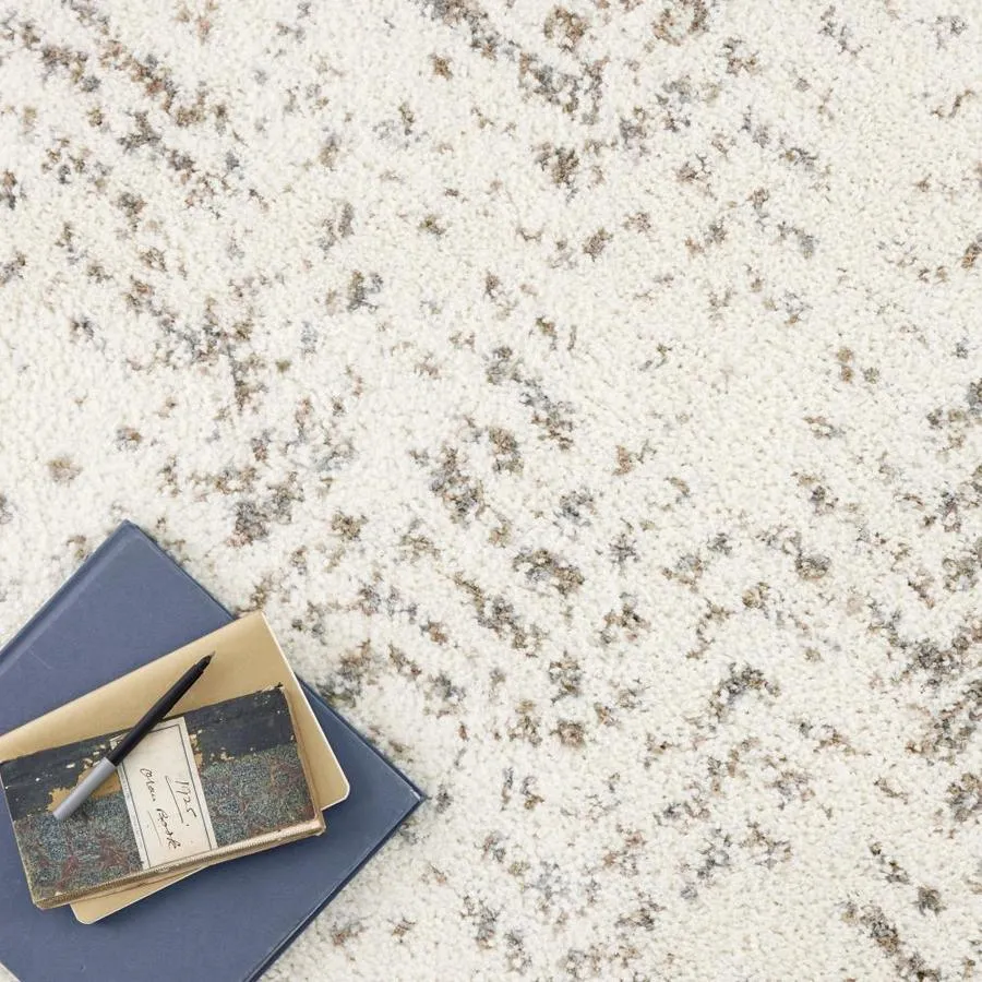 allen + roth Alvida 5 x 8 Natural Indoor Chevron Area Rug, photo 3 of 8