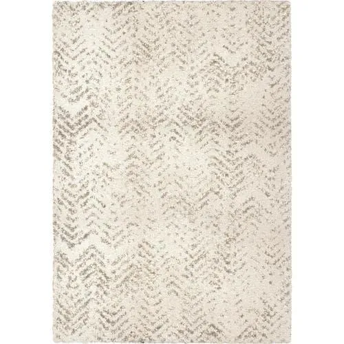 allen + roth Alvida 5 x 8 Natural Indoor Chevron Area Rug, photo 8 of 8