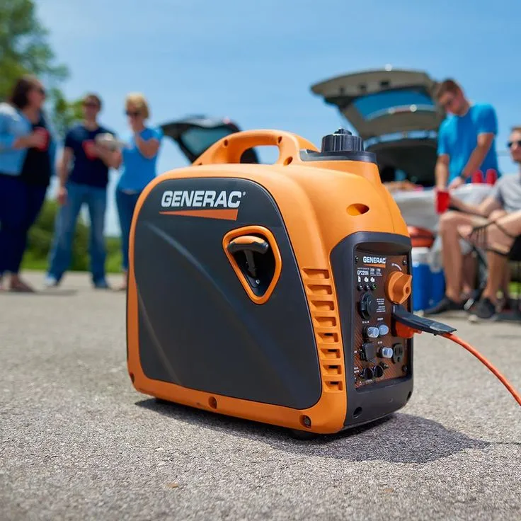 Generac GP2200i - 2200-Watt Gasoline Powered Recoil Started Residential Portable Inverter Generator, photo 4 of 7