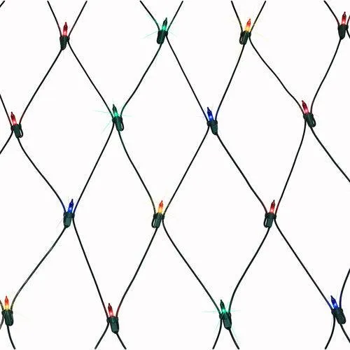 Holiday Living 4-ft x 6-ft Constant Multicolor Incandescent Mini Plug-In Christmas Net Lights, photo 3 of 3