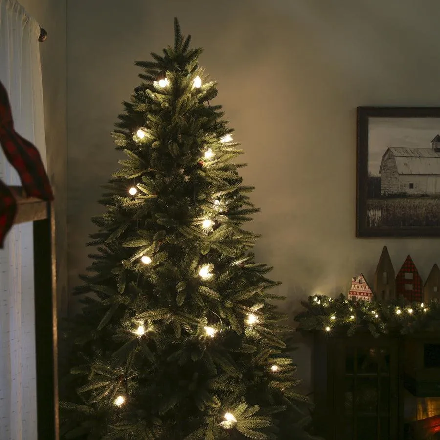 Holiday Living 25-Count 24-ft Clear White Incandescent Plug-In Christmas String Lights, photo 2 of 3