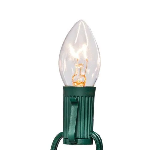 Holiday Living 25-Count 24-ft Clear White Incandescent Plug-In Christmas String Lights, photo 3 of 3