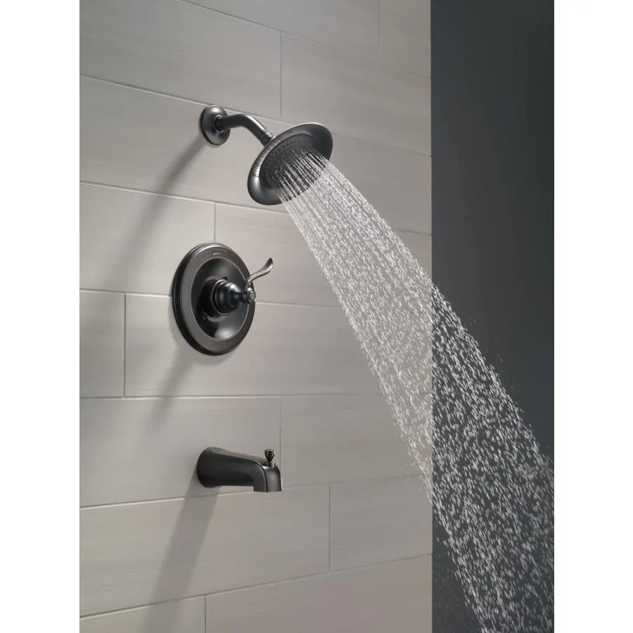 Delta Windemere Oil Rubbed Bronze 1-Handle Bathtub and Shower Faucet, photo 6 of 11