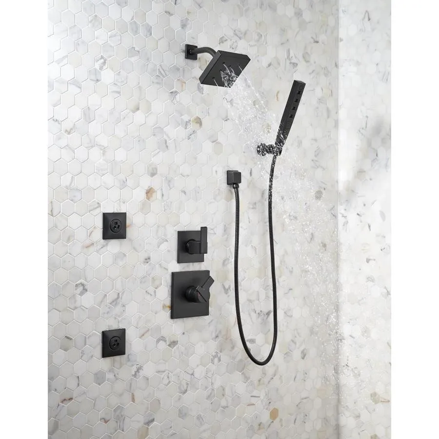 Delta Ara Matte Black 1-Handle Shower Faucet, photo 4 of 6