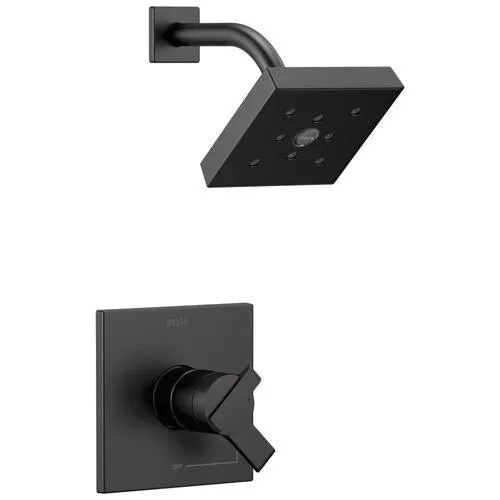 Delta Ara Matte Black 1-Handle Shower Faucet, photo 6 of 6