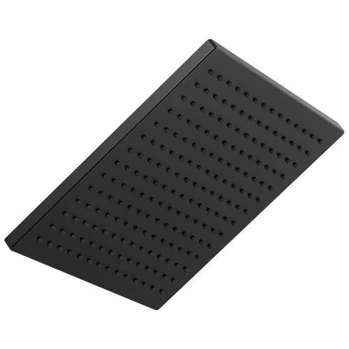 Delta Universal Showering Components Matte Black 1-Spray Rain Shower Head 2.5-GPM (9.5-LPM), photo 3 of 3