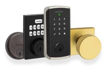 Tavaris Satin Nickel Handle Only without Deadbolt with Vedani Door Lever