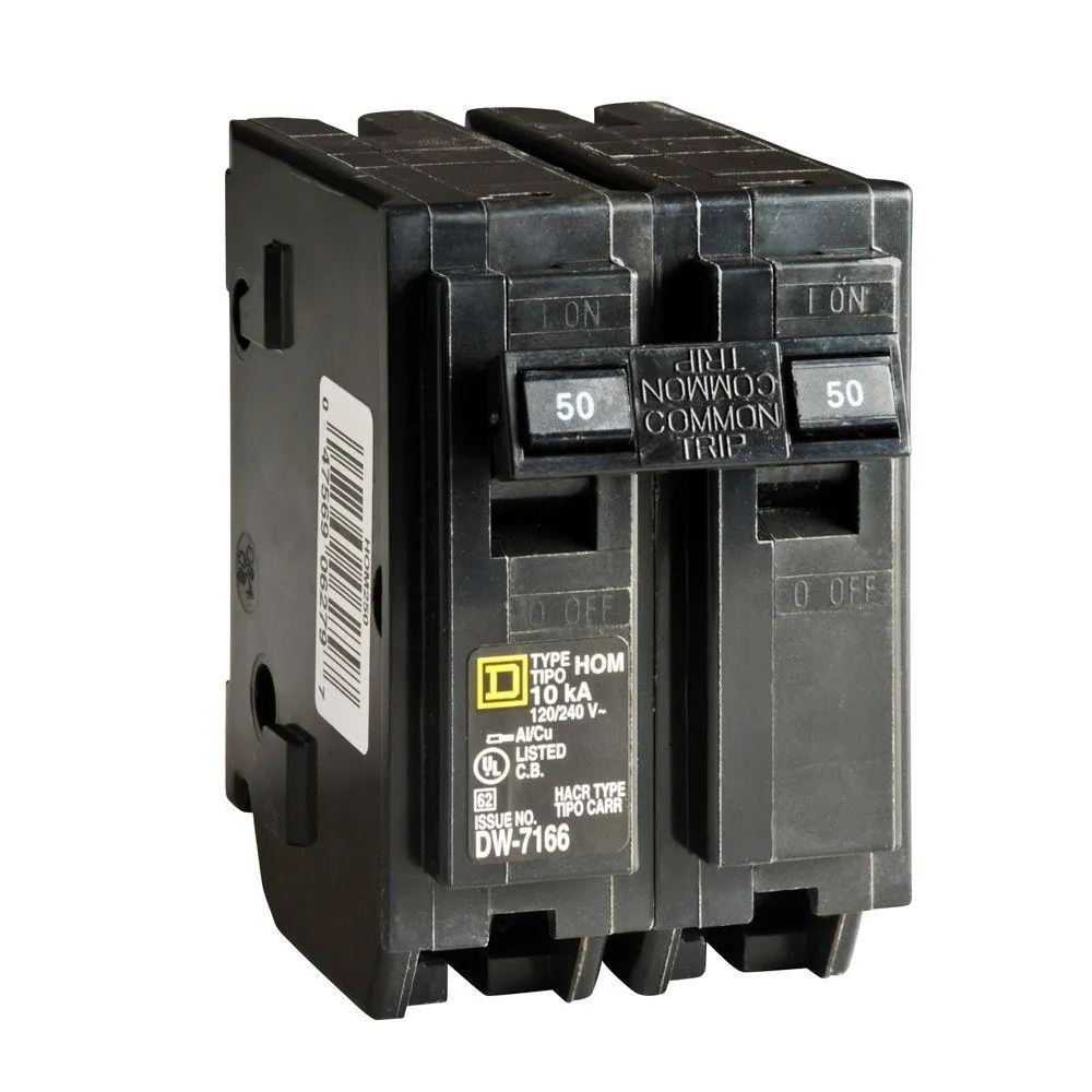 Homeline 50 Amp 2-Pole Circuit Breaker, photo 5 of 37