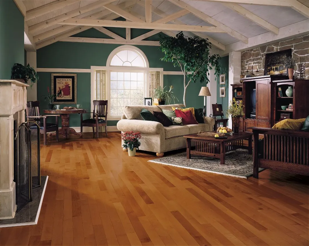 Bruce Kennedale Cinnamon Maple 3-1/4-in W x 3/4-in T x 84-in Smooth/Traditional Solid Hardwood Flooring (22-sq ft / Carton), photo 2 of 6