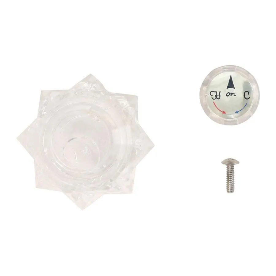 Danco Clear Acrylic Knob Shower Handle, photo 2 of 4