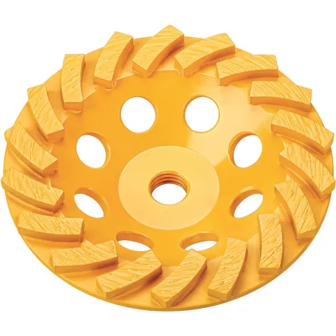 7-in XP Turbo Diamond Cup Wheel, 5/8-in Arbor