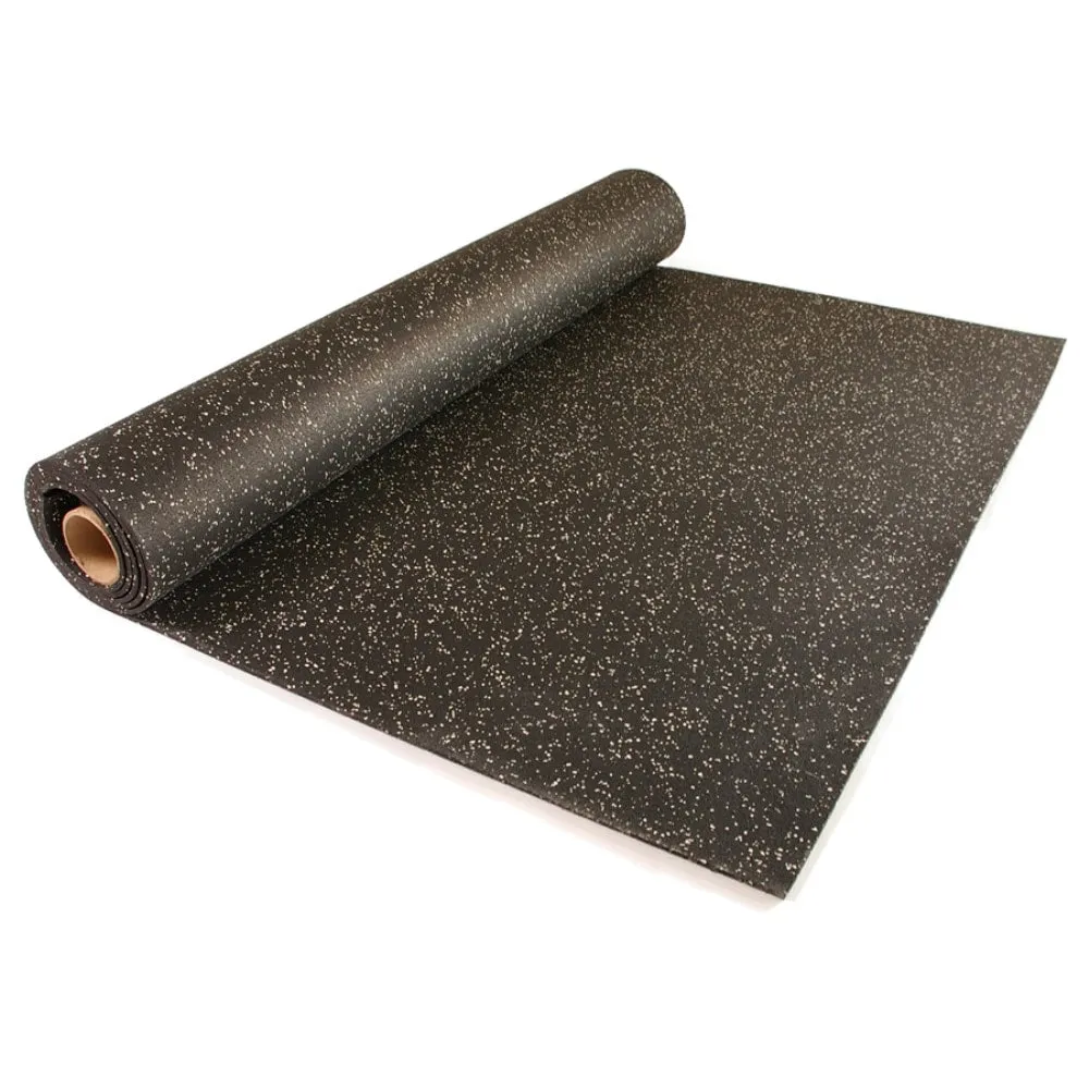 Greatmats 48-in W x 120-in L x 0.25-in T Rubber Gym Floor Sheet (40-sq ft), photo 3 of 6
