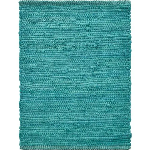 Tide Solid 19 × 13 in Teal Cotton Placemat (Set of 4)