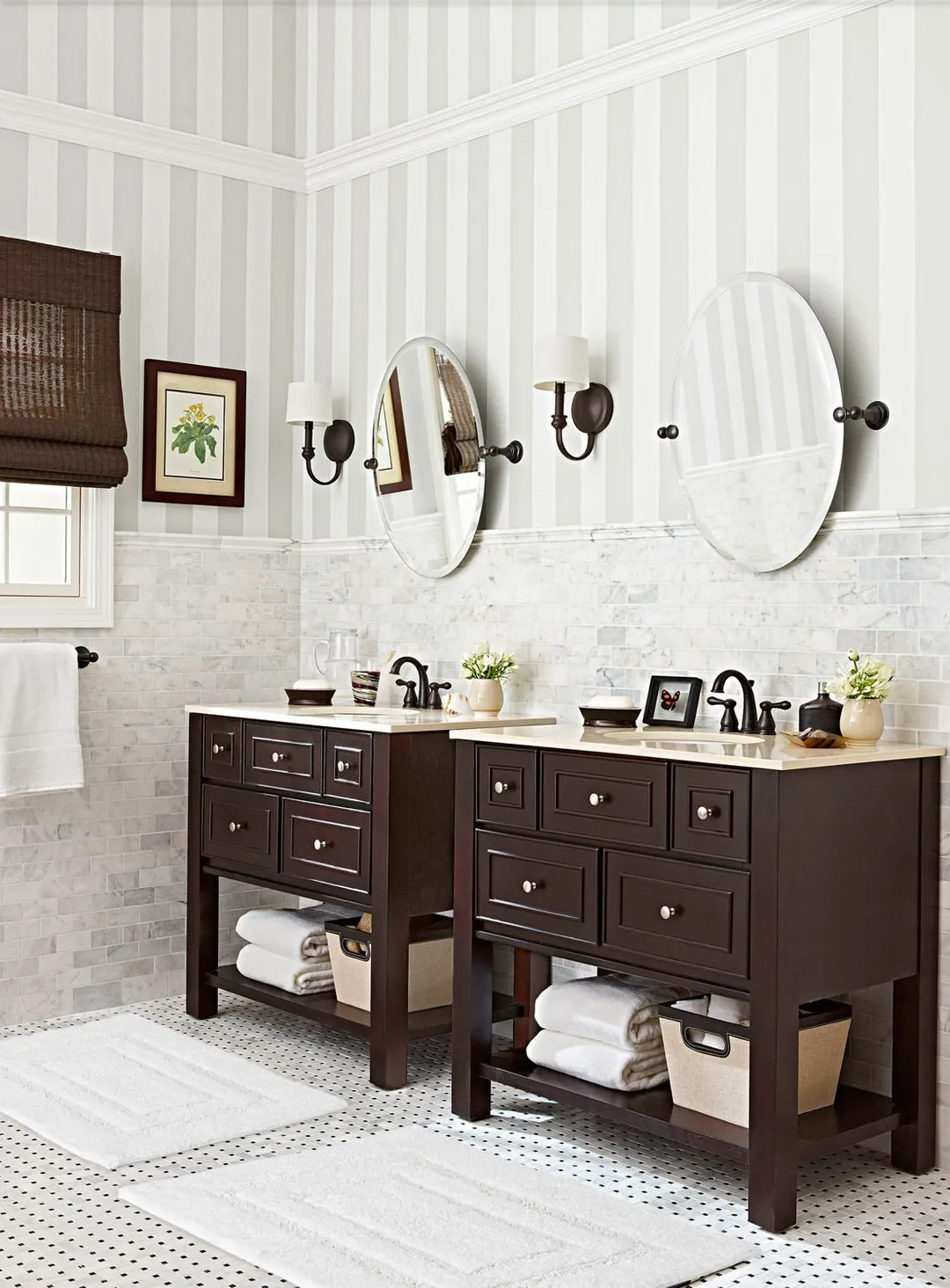 Satori Venatino 10-in x 12-in Polished Natural Stone Subway Mosaic Wall Tile (0.83-sq. ft/ Piece), photo 5 of 13