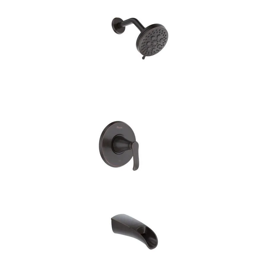 Pfister Jaida Spot Defense Brushed Nickel 1-handle Bathtub and Shower Faucet with Valve, photo 21 of 21