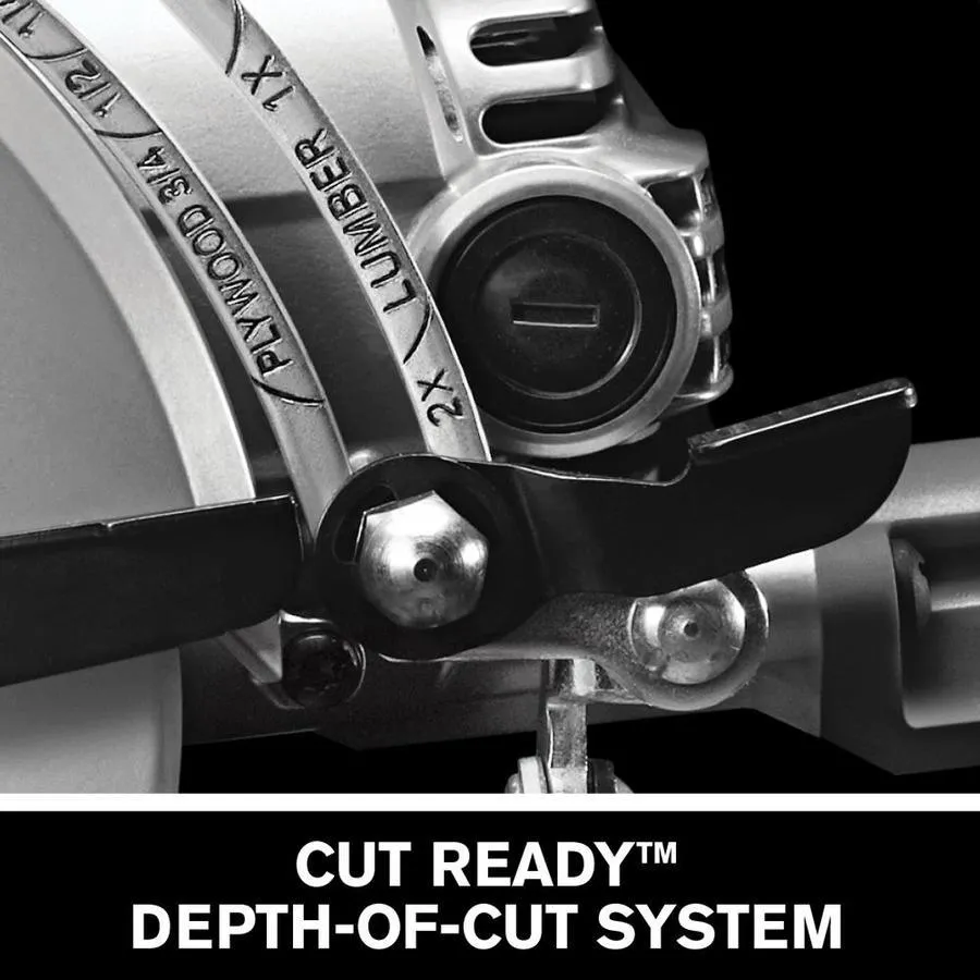 SKILSAW 15-Amp 7-1/4-in Worm Drive Corded Circular Saw with Steel Shoe, photo 3 of 8