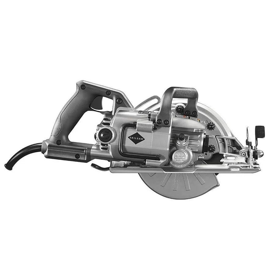 SKILSAW 15-Amp 7-1/4-in Worm Drive Corded Circular Saw with Steel Shoe, photo 6 of 8