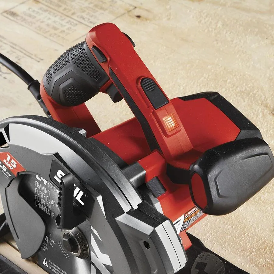 SKIL 15-Amp 7-1/4-in Corded Circular Saw with Steel Shoe, photo 6 of 10