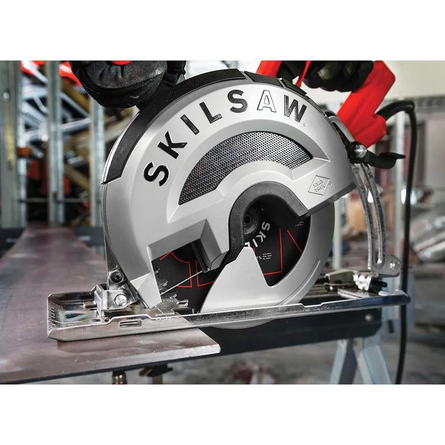 SKILSAW OUTLAW 15-Amp 8-in Worm Drive Corded Circular Saw with Steel Shoe, photo 2 of 3