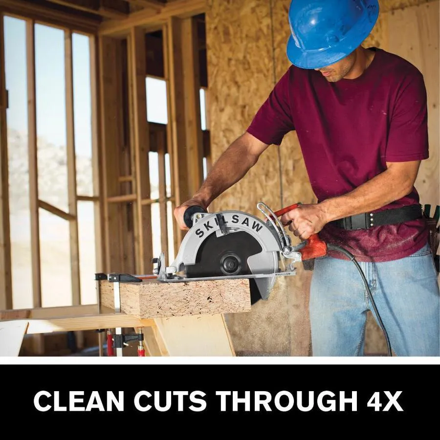 SKILSAW SAWSQUATCH 15-Amp 10-1/4-in Worm Drive Corded Circular Saw with Magnesium Shoe, photo 2 of 8