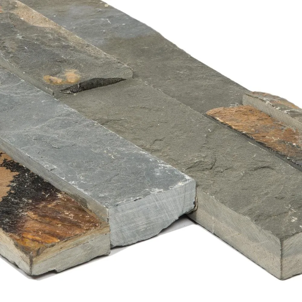 Satori Oxide Ledgestone 6-in x 12-in Natural Slate Stone-Look Wall Tile, 0.48-sq ft per Piece, photo 5 of 8