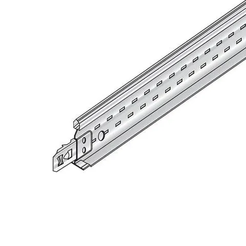 Prelude XL White 120-Pack 11.06-in Galvanized Steel Ceiling Grid Cross Tee